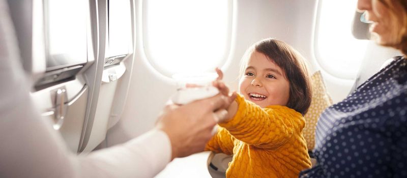 Vergünstigste Flugpreise für Kinder